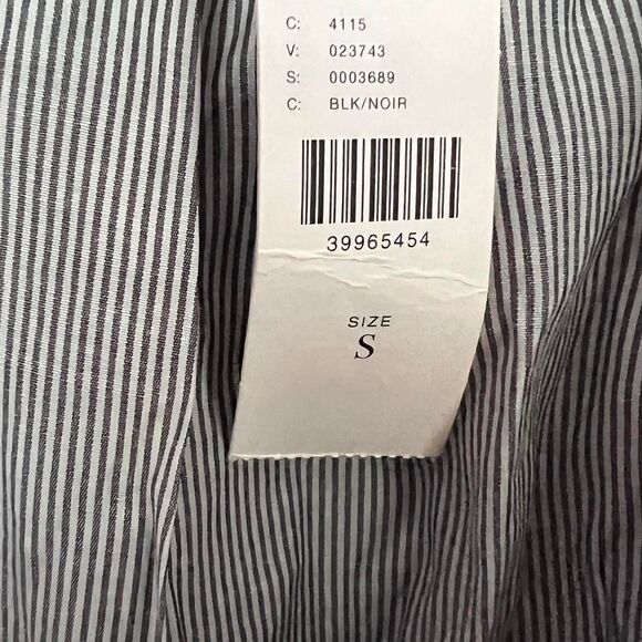 NWT Cartonnier Anthropologie Black Drape Waterfall Blazer (Size S) boho work - Picture 7 of 7